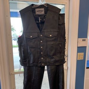 Men’s leather chaps